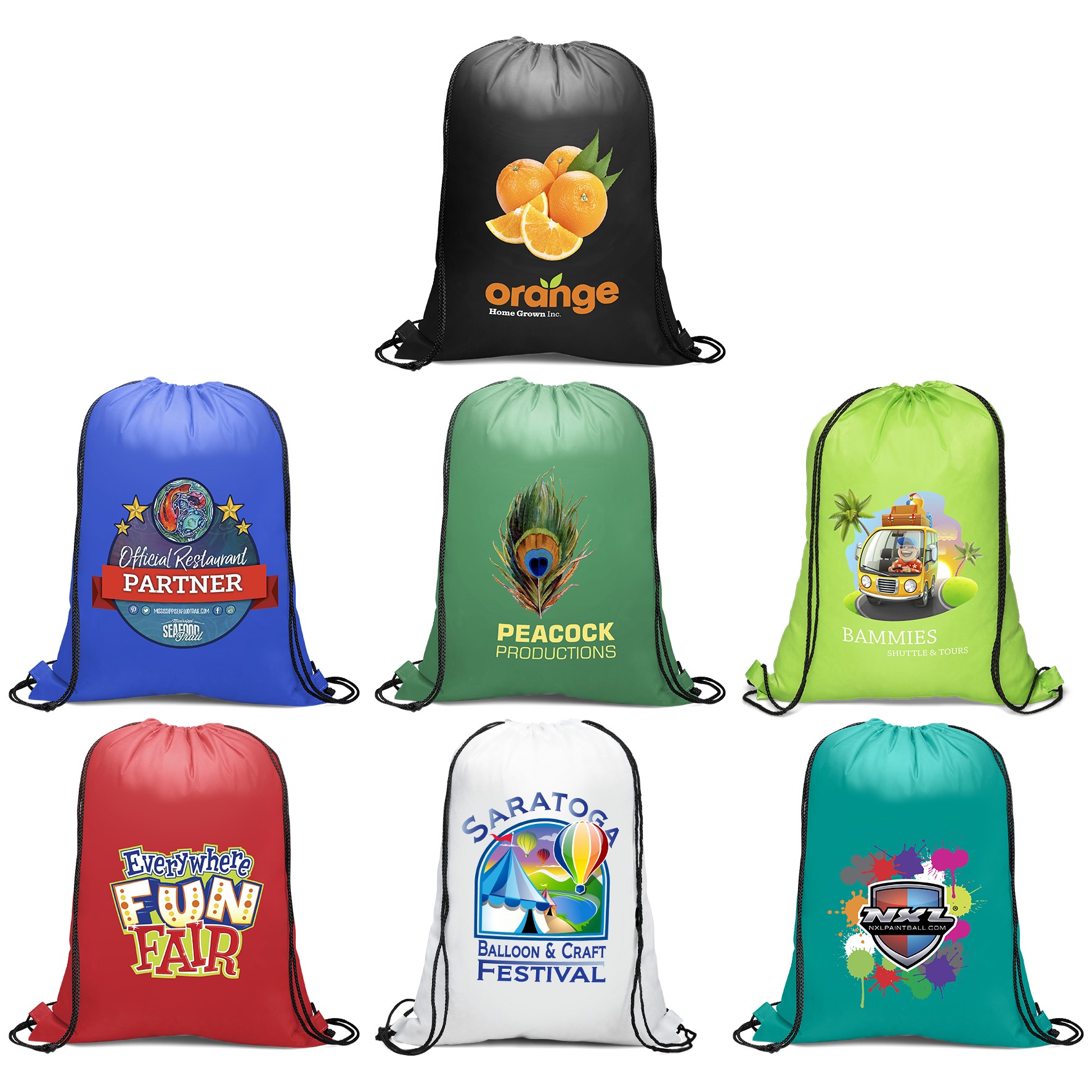 Condor 210D Drawstring Bag 1 Condor 210D Drawstring Bag