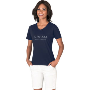 Ladies Super Club 165 V-Neck T-Shirt