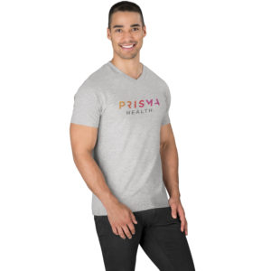 Mens Michigan Melange V-Neck T-Shirt