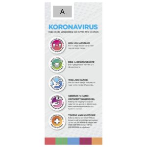 Venus Afrikaans Covid-19 Pull-Up Banner