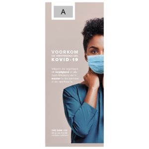 Sirius Afrikaans Covid-19 Pull-Up Banner