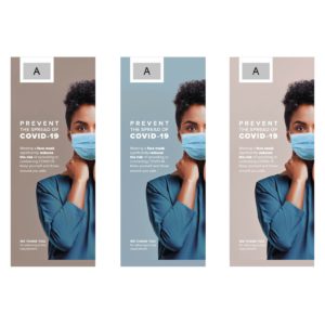 Sirius Africa COVID-19 Pull-Up Banner