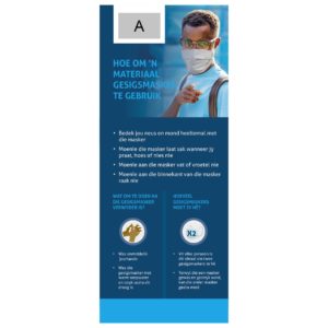 Kepler Afrikaans Covid-19 Pull-Up Banner