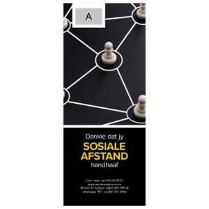 Epsilon Afrikaans Covid-19 Pull-Up Banner