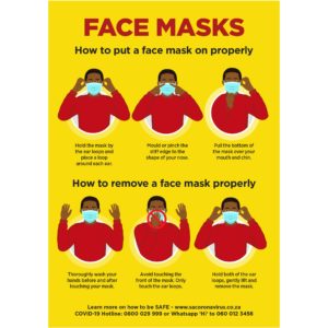 Jupiter A0 Face Masks Poster - Per Unit