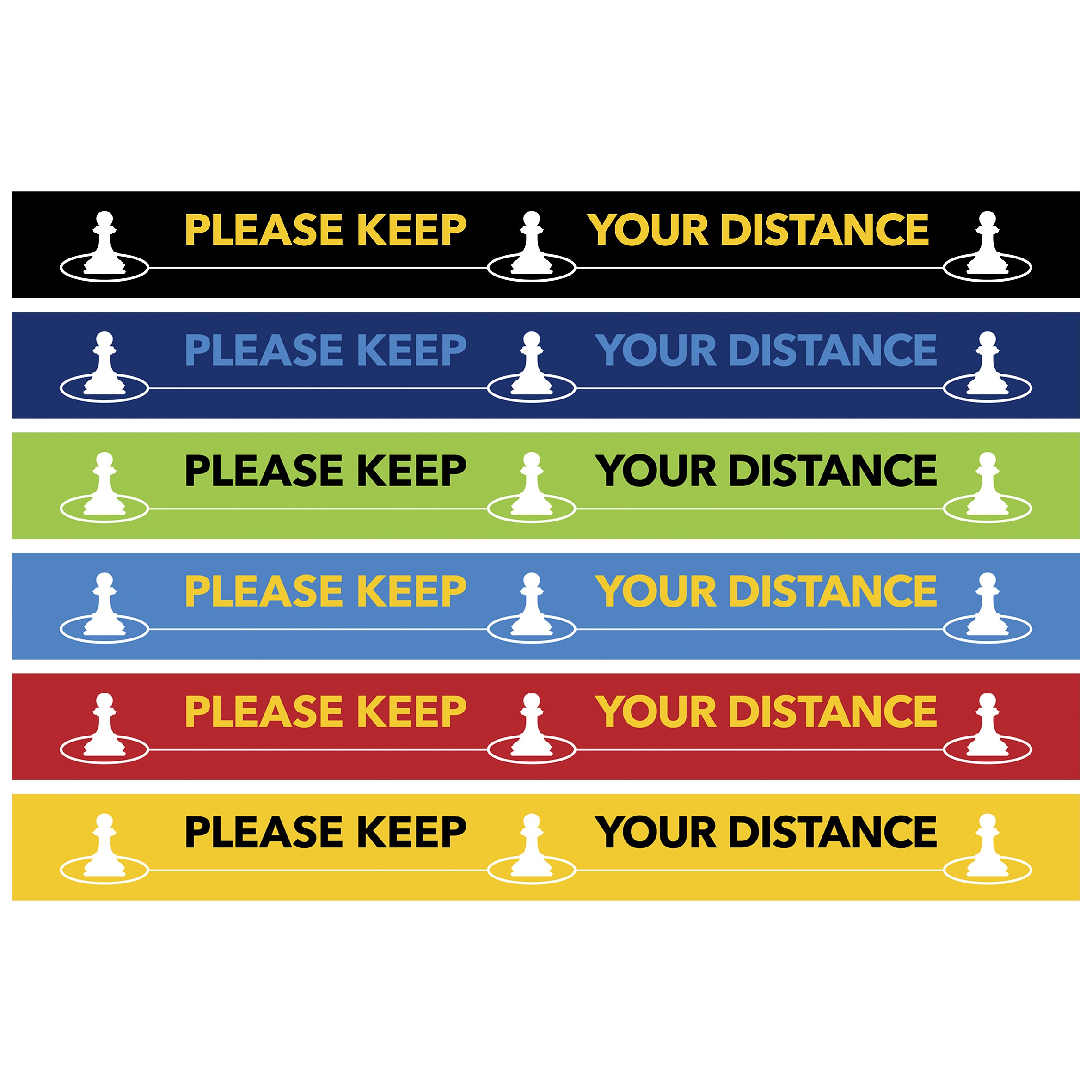 Epsilon COVID-19 Strip Laminated Anti-Strip Floor Vinyl (Set of 12) 1 Epsilon COVID-19 Strip Laminated Anti-Strip Floor Vinyl (Set of 12)
