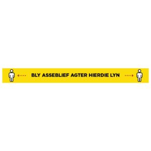 Jupiter Afrikaans Strip Laminated Anti-Slip Floor Vinyl (Set of 12)