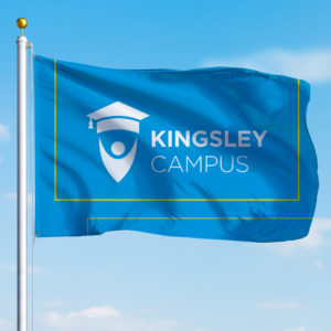 champion Corporate Pole Flag 1800 x1200mm