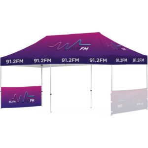 Ovation Gazebo 6m x 3m - 2 Short Half-Wall Skins