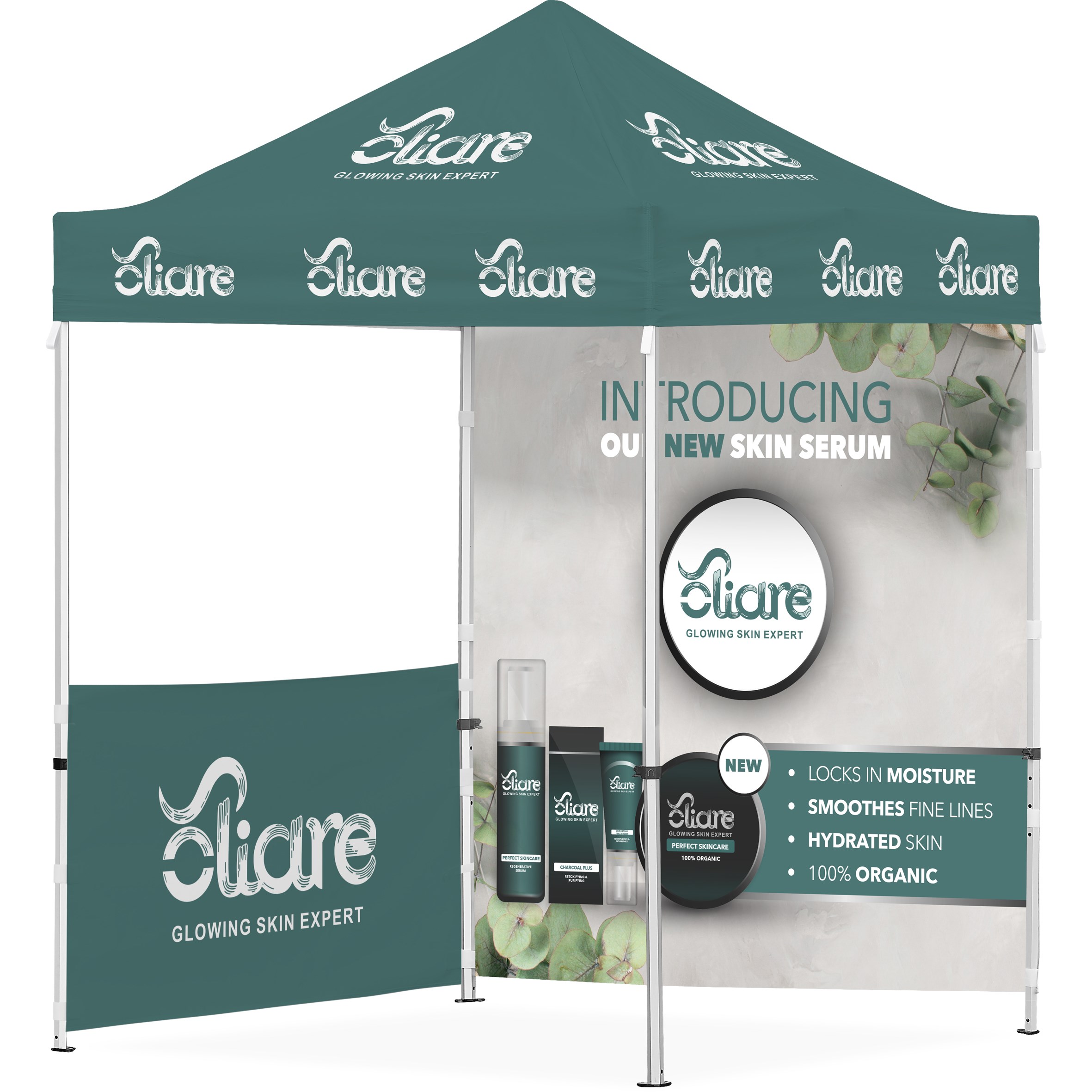 Ovation Gazebo 2m x 2m - 1 Half-Wall Skin - 1 Full-Wall Skin 1 Ovation Gazebo 2m x 2m - 1 Half-Wall Skin - 1 Full-Wall Skin