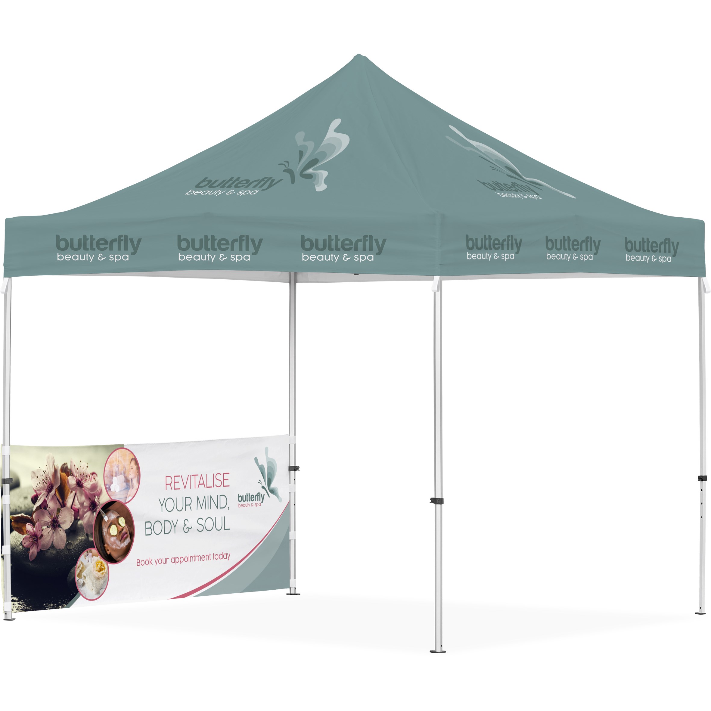 Ovation Gazebo 3m x 3m - 1 Half-Wall Skin 1 Ovation Gazebo 3m x 3m - 1 Half-Wall Skin