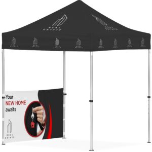Ovation Gazebo 2m x 2m Petite Frame - 1 Half-Wall Skin