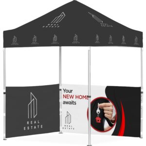 Ovation Gazebo 2m x 2m Petite Frame - 2 Half-Wall Skins