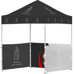 Ovation Gazebo 2m x 2m Petite Frame - 3 Half-Wall Skins