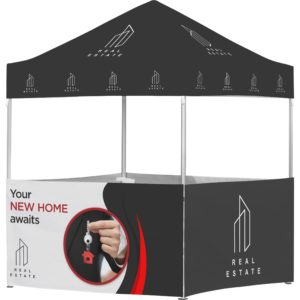 Ovation Gazebo 2m x 2m Petite Frame - 4 Half-Wall Skins