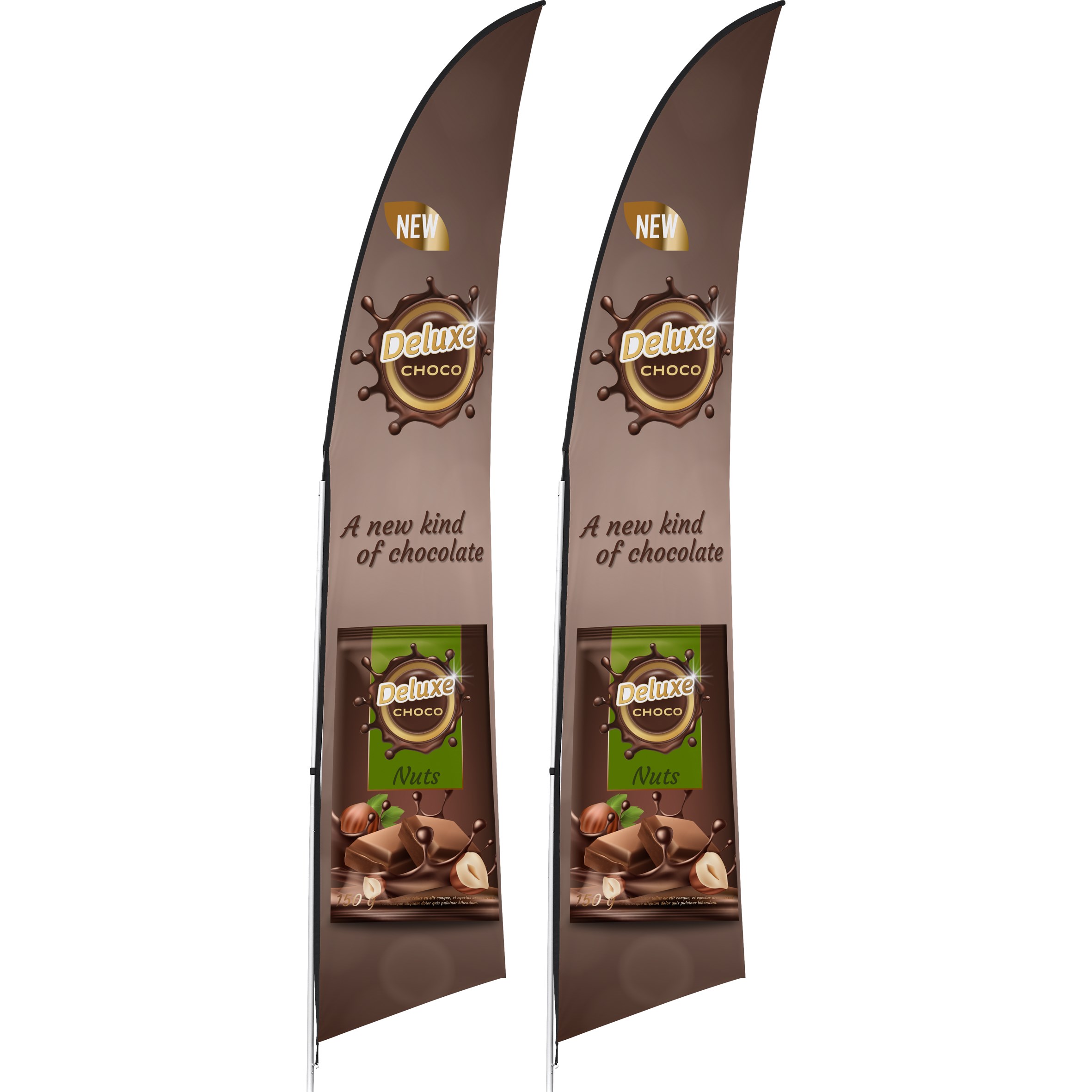Legend 3m Arcfin Single-Sided Flying Banner (Set Of 2) 1 Legend 3m Arcfin Single-Sided Flying Banner (Set Of 2)