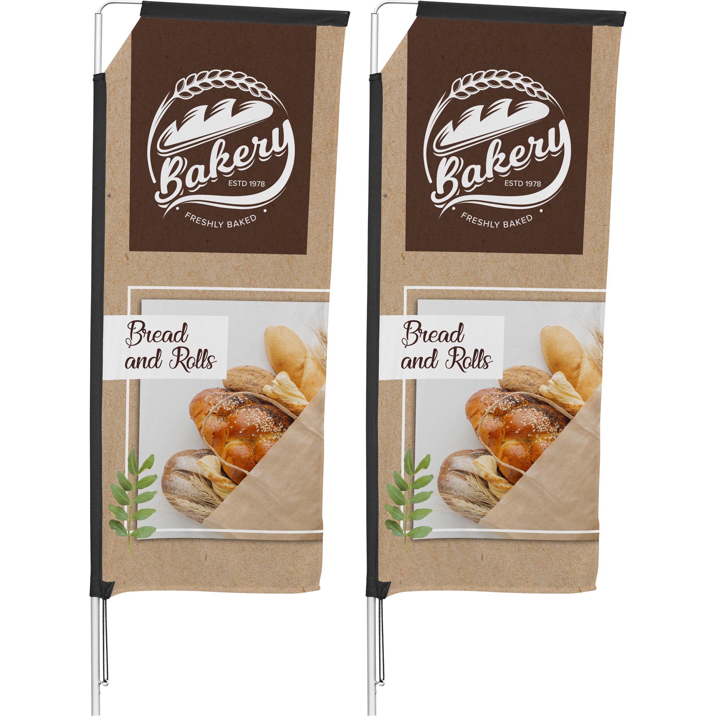 Legend 2m Telescopic Single-Sided Flying Banner (Set Of 2) 1 Legend 2m Telescopic Single-Sided Flying Banner (Set Of 2)