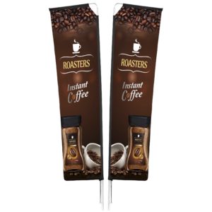 Legend 3m Telescopic Double-Sided Flying Banner