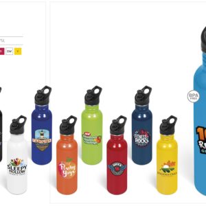 Ventura Sipper Lid Drink Bottle - 750ml