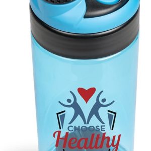 Gianna Water Bottle Protein Shaker - 600ml - Cyan Only