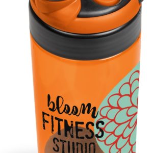 Gianna Water Bottle Protein Shaker - 600ml - Orange Only
