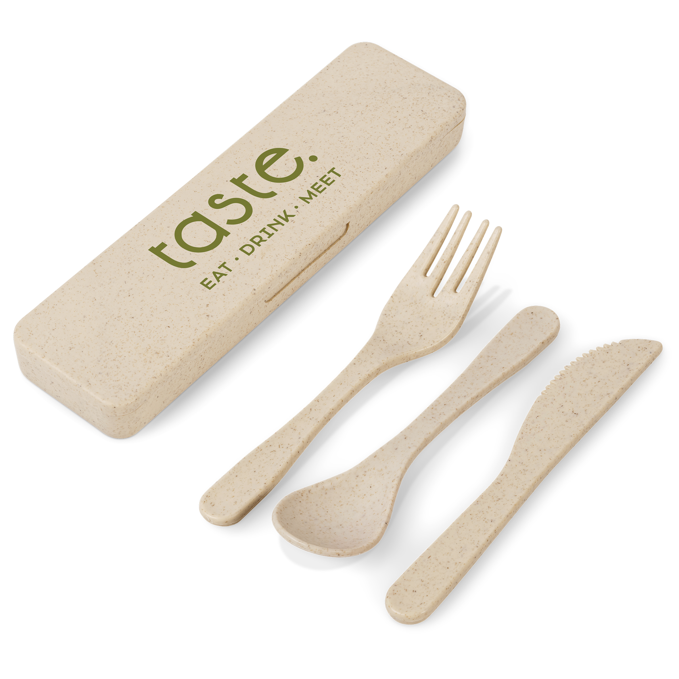 Okiyo Heiki Wheat Straw Cutlery Set 1 Okiyo Heiki Wheat Straw Cutlery Set