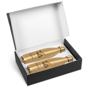 Discovery Water Bottle Gift Set - Gold Only
