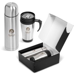 Coffee-&-Me 500Ml Double-Wall Flask & Mug Gift Set