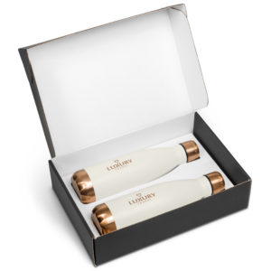 Milan Water Bottle Gift Set- Bronze Only