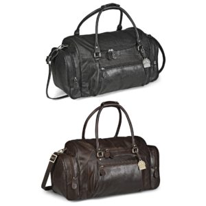 Gary Player Elegant Leather Weekend Bag