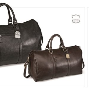 Gary Player Leather Overnight Bag