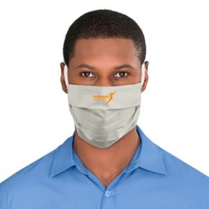 Eva & Elm Adults Cotton Face Mask - Single - Stone Only