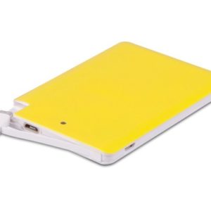 Dualism Slim Powerbank - Yellow Only