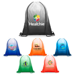 Gradient 210D Drawstring Bag