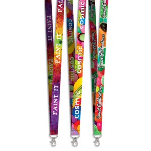 Satin Lanyard With Snap Clip