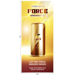 Champion X-Banner Fabric Skin 80 x 180cm