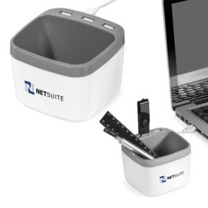 Kubelink 2-In-1 Desk Caddy