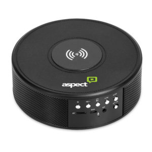 Prime Wireless Charger, Bluetooth Speaker & Clock Radio