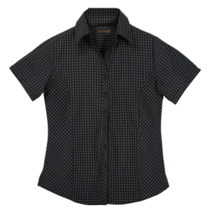 Ladies Pioneer Check Blouse Short Sleeve (LL-PI)