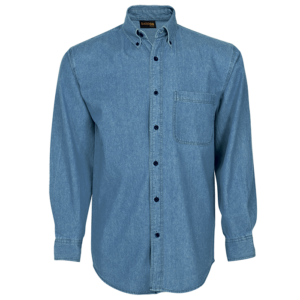 Mens Denim Shirt Long Sleeve (LO-DEN)