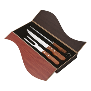 BH0016 - 3 Piece Wood Handled Carving Set