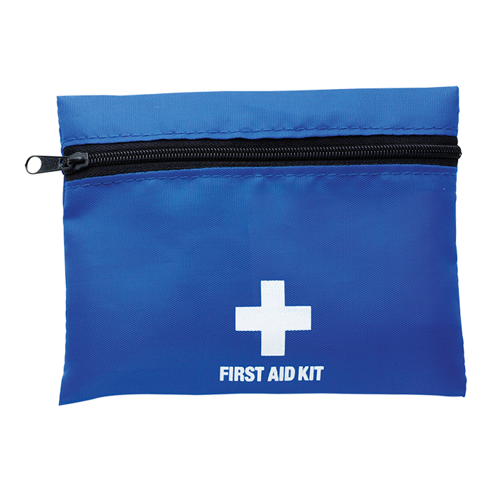 BH1367 - First Aid Kit in Zippered Pouch with Belt Clip