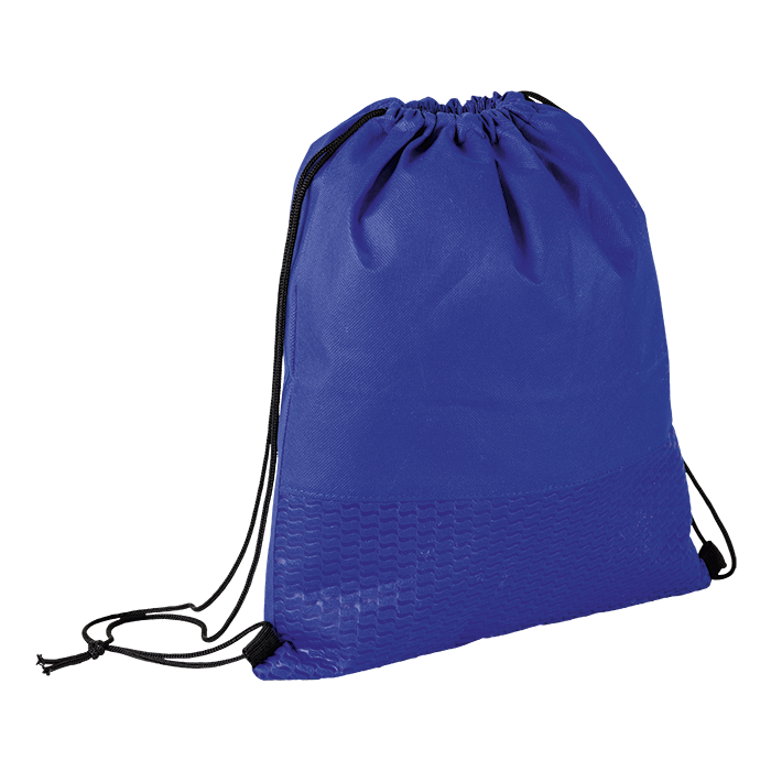 BB0202 - Wave Design Drawstring Bag - Non-Woven