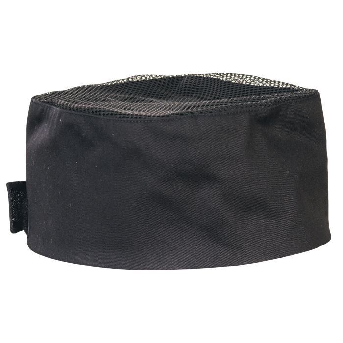Chef Beanie With Mesh (BC-BM)