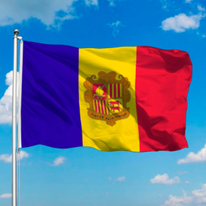 ANDORRA FLAG
