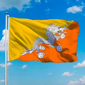 BHUTAN FLAG