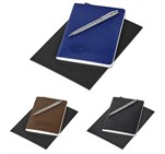 Alex Varga Small Soft Cover Notebook And Pen Set
