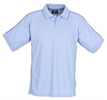 Mens Resort Golf Shirt - Light Blue Only