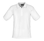 Mens Resort Golf Shirt -White Only