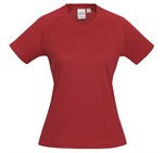 Ladies Sprint T-Shirt - Red Only